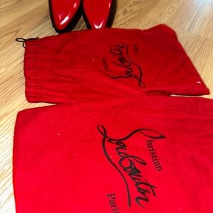 Christian Louboutin Peep Toe High Heels